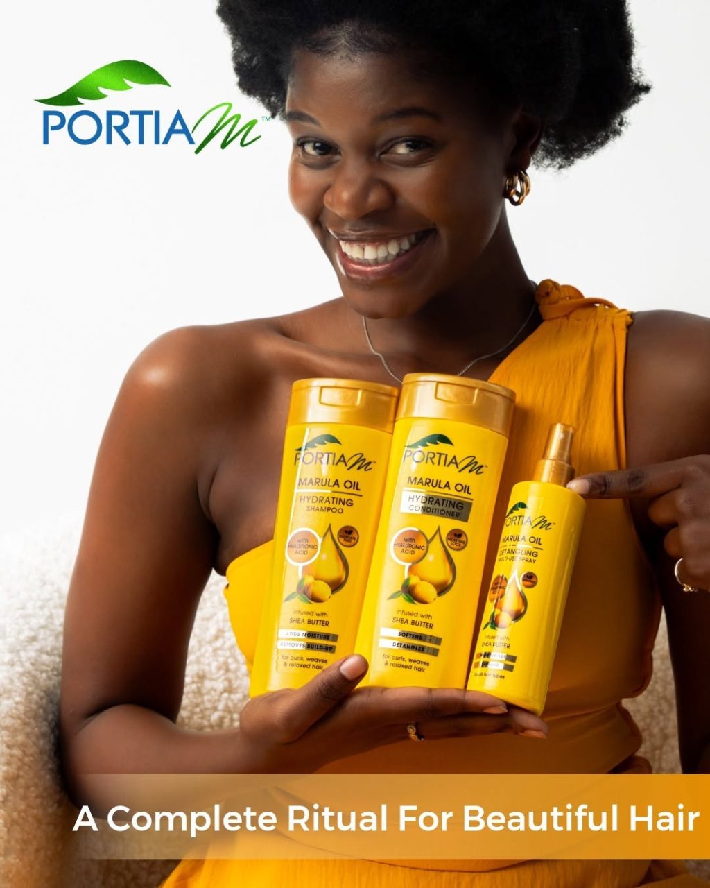 Instagram post from portiam_hair. This post is in position 0.
