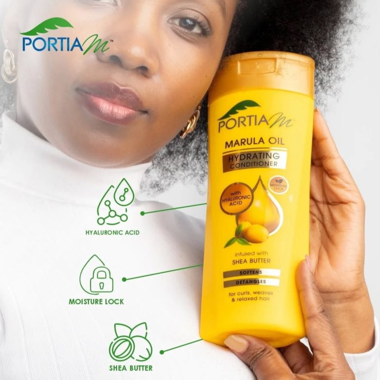 Instagram post from portiam_hair. This post is in position 4.