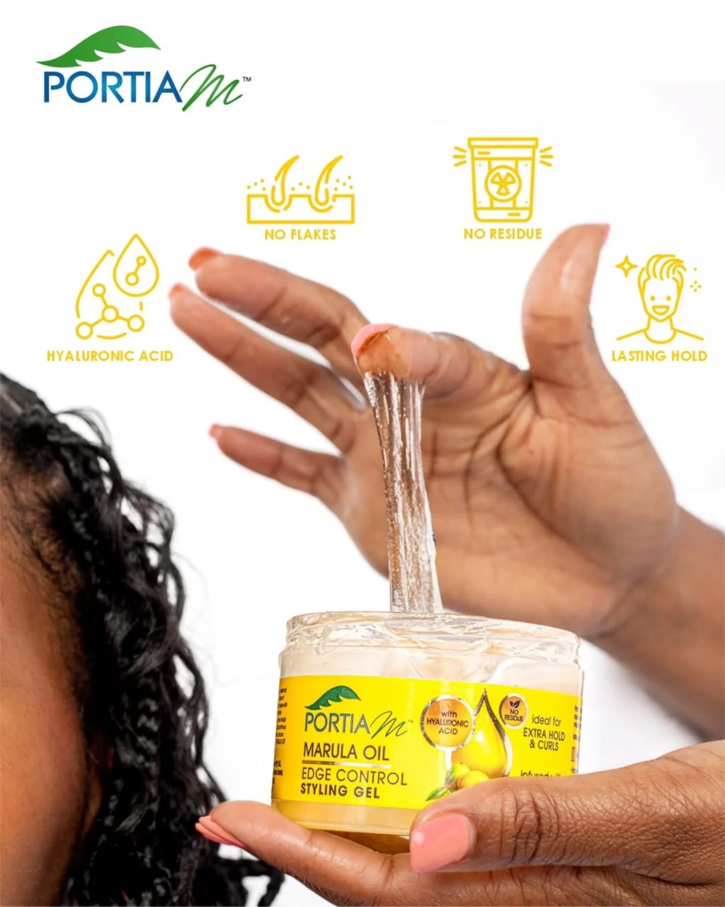 Instagram post from portiam_hair. This post is in position 4.